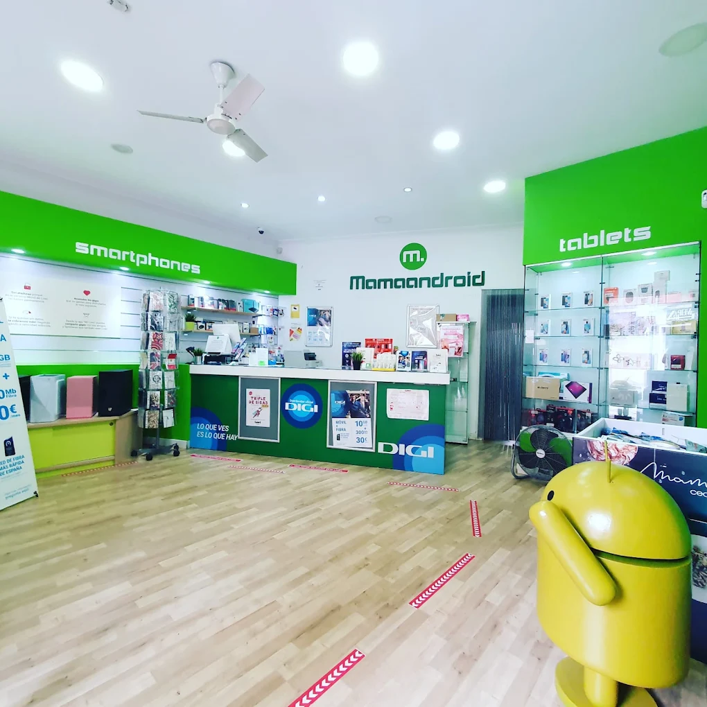 Interior de Tiendas Mamaandroid Rivero en Avilés